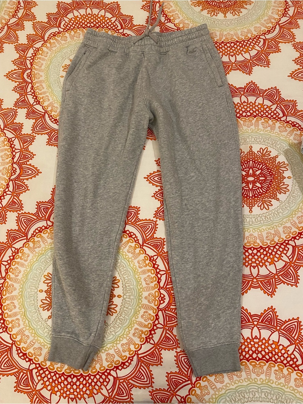 Hollister Gray Men's Jogger Sweatpants